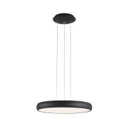 Nova Luce Gap - lampe suspendue - Ø 51 x 120 cm - 50W LED inclus - noir