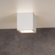 Lucide Aven - Spot en saillie - 9,3 x 9,3 x 9,6 cm - IP65 - blanc