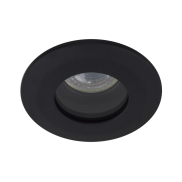 Projectlight Zeus - spot encastrable - Ø 90 mm, Ø 74 mm encastrable - IP65 - noir