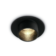 ONE Light - spot à encastrer - Ø 25 mm, Ø 20 mm à encastrer - 1W LED inclus - noir