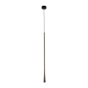 Faro Diana 800 - lampe suspendue - Ø 3,2 x 80 cm - 6W LED inclus - marron foncé