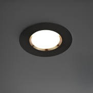 Nordlux Smart Dorado - spot encastré - éclairage intelligent - Ø 85 mm, Ø 72 mm encastré - 4,7W LED inclus - IP65 - noir