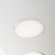 Nova Luce Perfect Profile Trimless - spot encastré - Ø 1045 mm, 1030 mm encastré - 120W LED dimmable inclus - 3000K - blanc
