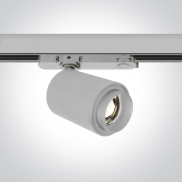 ONE Light COB Cylindre zoomable - spot sur rail - Ø 7,5 x 12 cm - 20W LED inclus - blanc - couleur de lumière blanc chaud