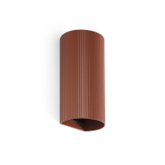 Faro Sole II L - applique murale - 8 x 15,5 x 6,5 cm - terracotta
