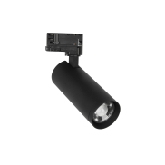 Nova Luce Monvel - Spot sur rail triphasé - 7 x 6 x 15 cm - 15W LED inclus - noir sable