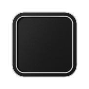 ETH Loïs – plafonnier – 30 x 30 x 5 cm – 3 niveaux de gradation – LED 24W inclus – IP44 – noir