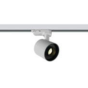ONE Light Dark Light Tubes - spot sur rail - système de rail triphasé - Ø 6,8 x 6,6 cm - 6W LED inclus - blanc