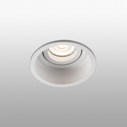 Faro Hyde - spot encastrable - Ø 89 mm, Ø 83 mm encastrable - blanc mat