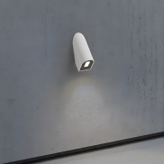 Nova Luce Soren - applique murale extérieure - 4 x 9,7 x 5,8 cm - 3W LED inclus - IP65 - blanc sablé