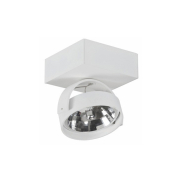 Artdelight Dutchess - spot en saillie 1L - 12,8 x 12,8 x 18 cm - blanc