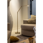 Artdelight Palermo - lampadaire - Ø 26 x 170 cm - 10W dim to warm led inclus - bronze