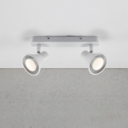 Nordlux Oak 9 - spot en saillie 2L - 28,5 x 8,6 cm - blanc