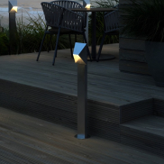 Nordlux Pontio - poteau de jardin - 15 x 15 x 85 cm - IP54 - acier galvanisé