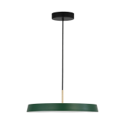 Nova Luce Vetro - lampe suspendue - Ø 50 x 130 cm - 37W LED inclus - vert mat