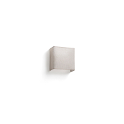 Faro Otton square - applique murale - 10,8 x 20 x 20,5 cm - jute clair
