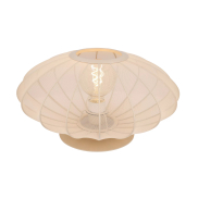 Lucide Corina - lampe à poser - Ø 40 x 22 cm - beige