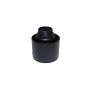 Artdelight Rosario - support de lampe pour PL 202 - Ø8 x 9,5 cm - noir