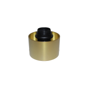 Artdelight Rosario - support de lampe pour PL 202 - Ø8 x 9,5 cm - or