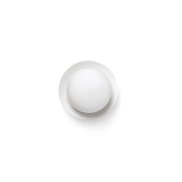 Faro May - plafonnier - Ø 12 x 8 cm - 4W LED inclus - IP44 - blanc