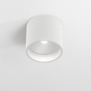 Artdelight Ormond - plafonnier - Ø 11 x 10 cm - 7W dimmable LED inclus - IP54 - blanc