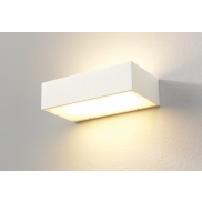 Artdelight Eindhoven150 - applique murale - 18,2 x 10 x 5 cm - 2 x 8W LED dimmable inclus - IP54 - blanc