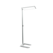ONE Light Office Floor Stand Range - lampadaire - 200 cm - 60W dimmable LED inclus - blanc