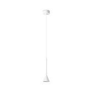 Faro Anna - lampe suspendue - Ø 7,2 x 26,6 cm - 4W LED inclus - blanche