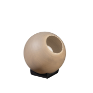 ETH Orb Saturn - lampe de table - Ø 25 x 31 cm - noir et taupe