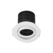 Nova Luce Tif - spot à encastrer - Ø 60 mm, Ø 52 mm à encastrer - 2W LED inclus - blanc sable