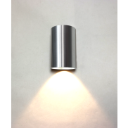 Artdelight Brody - applique murale - Ø 7,2 x 11 cm - 4W LED inclus - IP54 - aluminium