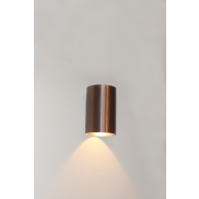 Artdelight Brody - applique murale - Ø 7,2 x 11 cm - 4W LED inclus - IP54 - bronze brossé