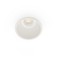 Faro Fresh - spot encastrable - Ø 90 mm, Ø 83 mm encastrable - IP44 - blanc mat