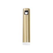 Nova Luce Bar - point lumineux système de rail magnétique - Ø 3 x 14,9 cm - 5W LED inclus - laiton satiné