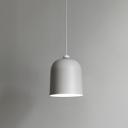 Design for the People Angle 27 - lampe suspendue - Ø 20,6 x 331,5 cm - blanc et gris