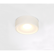 Artdelight Orlando - plafonnier - Ø 14 x 5 cm - 10W LED dimmable inclus - blanc
