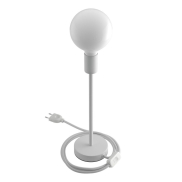 Creative Cables Alzaluce - lampe à poser - Ø 12 x 39 cm - métal - blanc