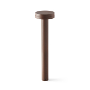 Faro Espot - lampe de jardin - Ø 16 x 60 cm - 9W LED inclus - IP65 - brun rouillé
