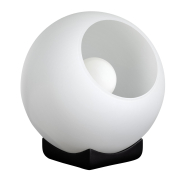ETH Orb Opal - lampe de table - Ø 20 x 21 cm - noir et blanc