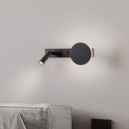 Nova Luce Noima - applique murale - 28,5 x 10 x 8,5 cm - 9W LED inclus - noir sablé