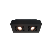 Artdelight Bosco - spot en saillie 2L - 25 x 14 x 8,6 cm - noir