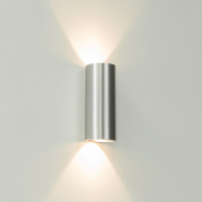 Artdelight Brody2 - applique murale - 7,2 x 7,2 x 18 cm - 2 x 4W LED dimmable inclus - IP54 - aluminium