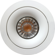 Artdelight Alice - spot encastré - Ø 90 mm, Ø 83 mm encastré - blanc