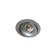 Artdelight Alice - spot encastrable - Ø 90 mm, Ø 83 mm encastrable - gris