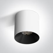 ONE Light Wall & Ceiling LED - spot en saillie 1L - Ø 12 x 12 cm - 25W LED inclus - blanc