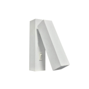 VK Lighting Obo - applique murale - 3 x 7,2 x 14,5 cm - 3W LED inclus - blanc