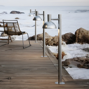 Nordlux Arki - poteau de jardin - 35 x 100 cm - IP54 - acier galvanisé