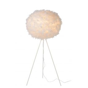 Lucide Goosy Soft - lampadaire - 142 cm, Ø 50 cm - blanc