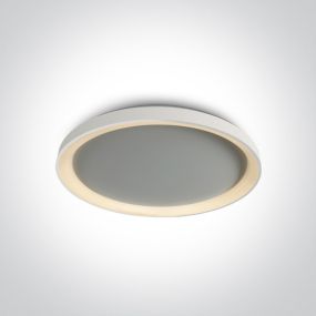 ONE Light Plafo - plafonnier - Ø 58 x 6,3 mm - 48W LED dimmable inclus - blanc
