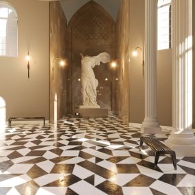 Maxlight Enigma - applique - 30 x 4 x 60 cm - 2W LED inclus - vert